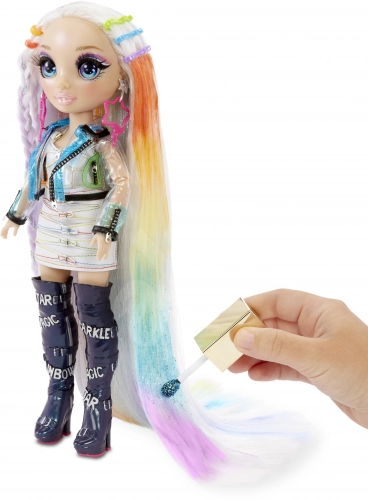 Rainbow High Hair Studio with Doll Spēļu komplekts ar ekskluzīvu lelli