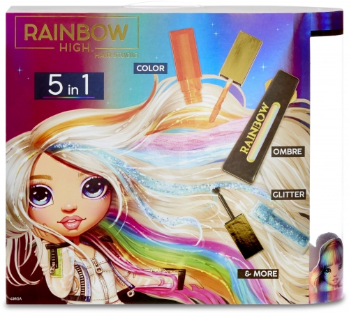 Rainbow High Hair Studio with Doll Spēļu komplekts ar ekskluzīvu lelli