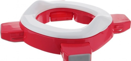 Roxy Kids Handy Potty Red 2in1 Bērnu podiņš pārnesamais Poda vāka mazinātājs 2 vienā