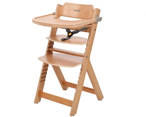 Safety 1st Timba Natural Wood 3 в 1 Стульчик для кормления + подушка
