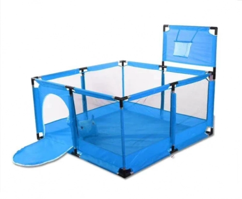 Складной манеж c баскетбольным кольцом Blue