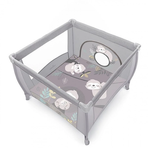 Saliekamā manēža Baby Design Play Grey lemur