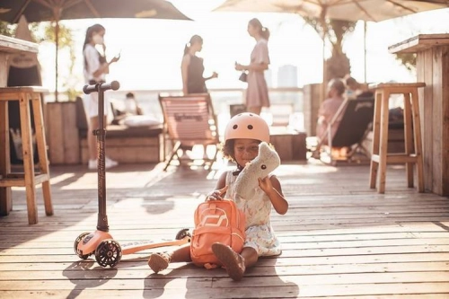 Scoot & Ride bērnu mugursoma Peach