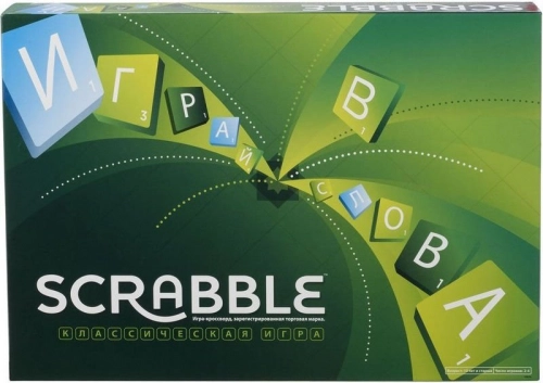 Scrabble Original - Russian Y9618 Vārdu spēle (krievu. val.)