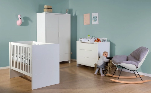 Шкаф Childhome Quadro White