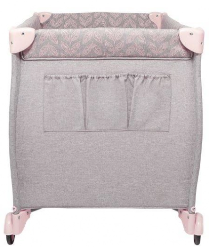 Skiddou Lunar 2in1 Keep pink Кроватка-манеж для путешествий