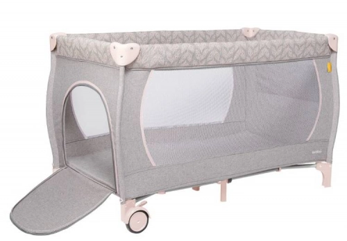 Skiddou Lunar 2in1 Keep pink Кроватка-манеж для путешествий