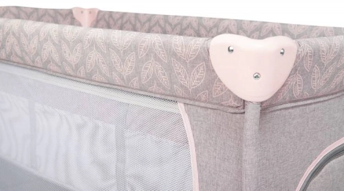 Skiddou Lunar 2in1 Keep pink Кроватка-манеж для путешествий