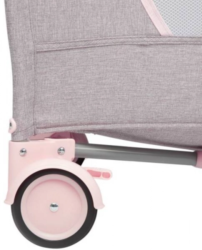 Skiddou Lunar 2in1 Keep pink Кроватка-манеж для путешествий