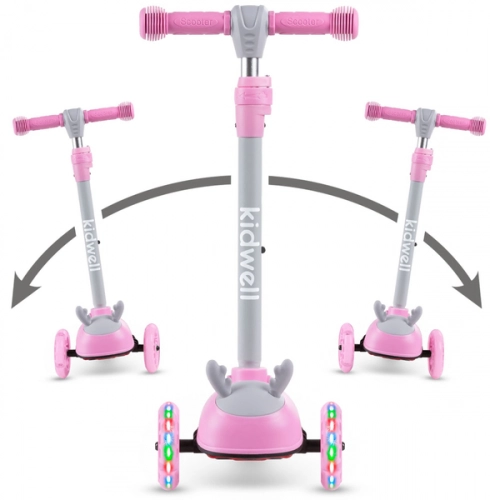 Skrejritenis Kidwell Zoocar Deer pink