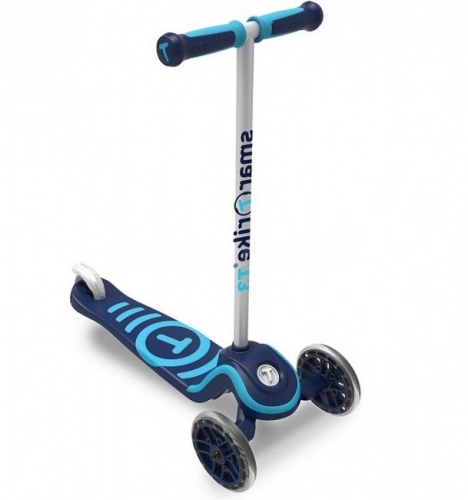 Skrejritenis Smart Trike Scooter T3 + LED mirdzoši riteņi + Soma Mint