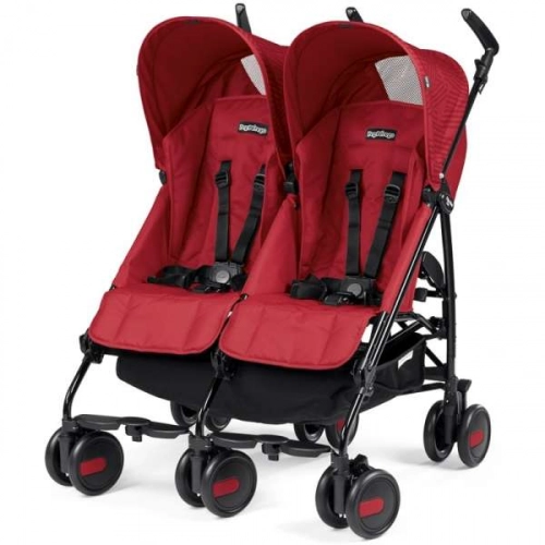 Sporta rati diviem PEG-PEREGO Pliko Mini Twin Geo Red IP04280035SU49SR49