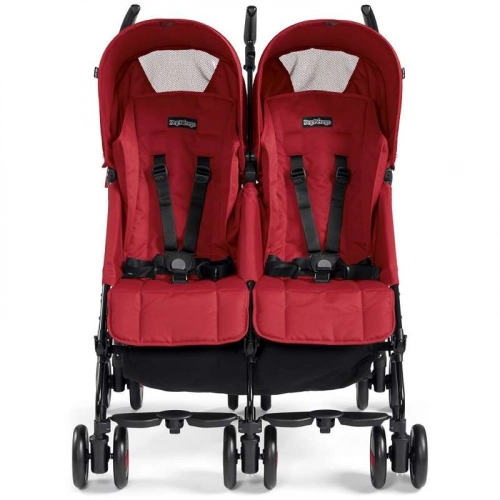 Sporta rati diviem PEG-PEREGO Pliko Mini Twin Geo Red IP04280035SU49SR49