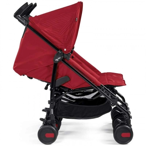 Sporta rati diviem PEG-PEREGO Pliko Mini Twin Geo Red IP04280035SU49SR49