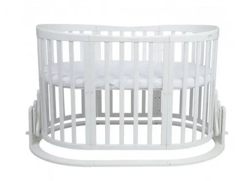 Šūpulītis Waldin 7in1 White Bērnu gultiņai