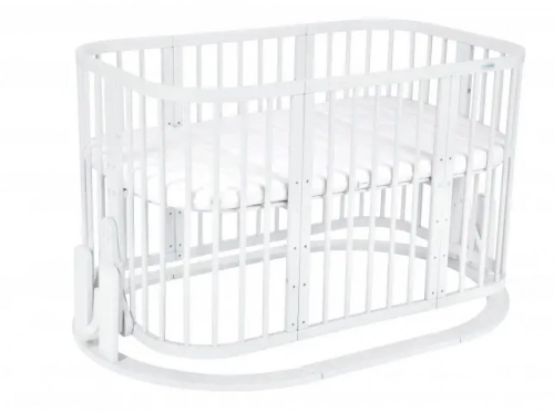 Šūpulītis Waldin 7in1 White Bērnu gultiņai