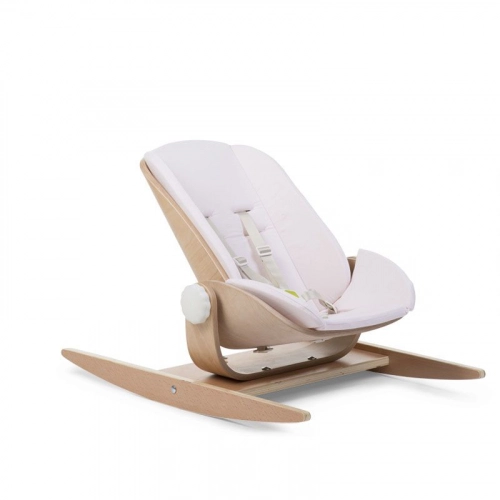 Šūpuļkrēsla ieliktnis CHILDHOME Cushion Jersey Wood Rock Seat pink