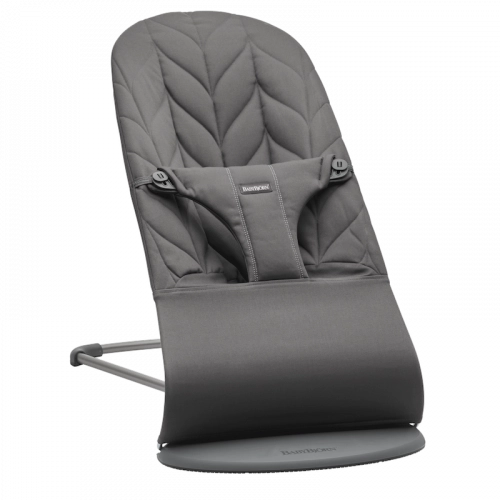 Šūpuļkrēsliņš BabyBjorn Bouncer Bliss Anthracite Petal quilt 006126