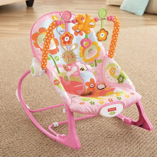 Šūpuļkrēsliņš Fisher Price Bunny Infant-to-Toddler Rocker Y8184