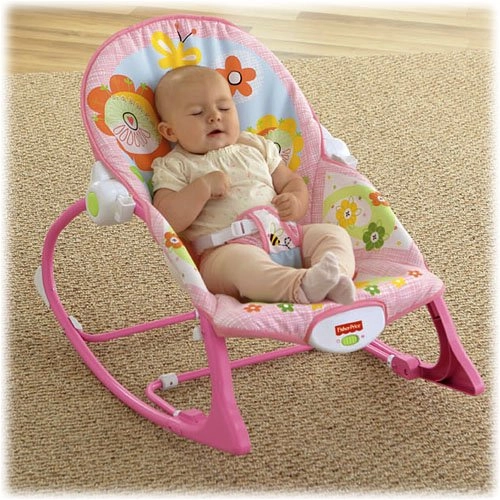 Šūpuļkrēsliņš Fisher Price Bunny Infant-to-Toddler Rocker Y8184