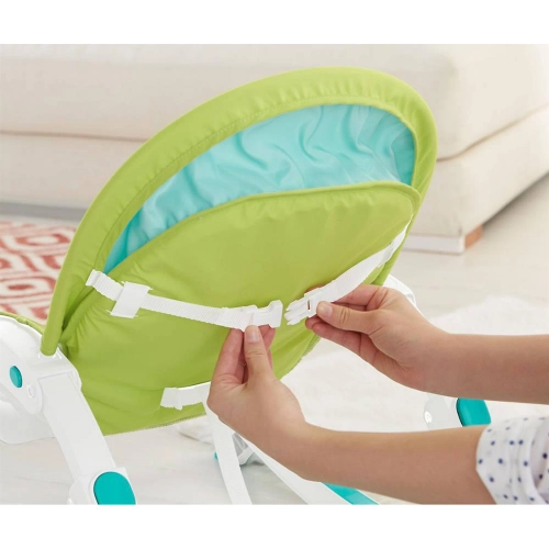 Šūpuļkrēsliņš Fisher Price Rainforest Friends Newborn To Toddler Portable Rocker CMR10
