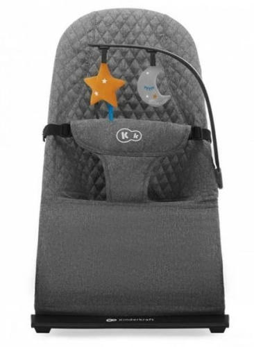 Шезлонг-качалка Kinderkraft Mimi Grey