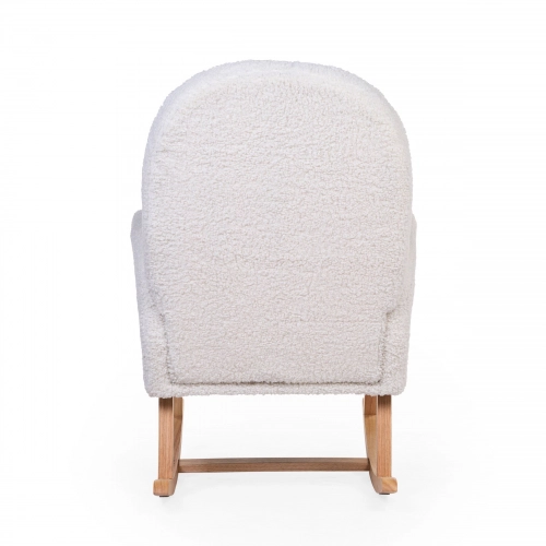 Šūpuļkrēsls māmiņai Childhome Rocking Teddy Off white