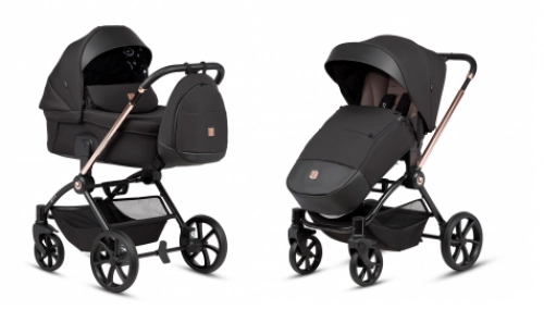 Tutis Gio Plus Nero 135 Bērnu rati 2in1