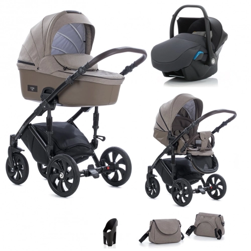 Tutis VIVA LIFE Driftwood 071 Bērnu rati 3in1
