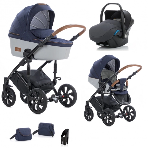 Tutis VIVA LIFE Black Iris 079 Bērnu rati 3in1