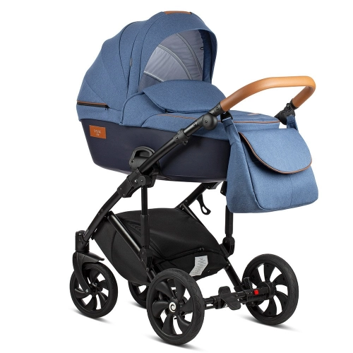 TUTIS VIVA Life Blue Indigo 076 Bērnu rati 3in1