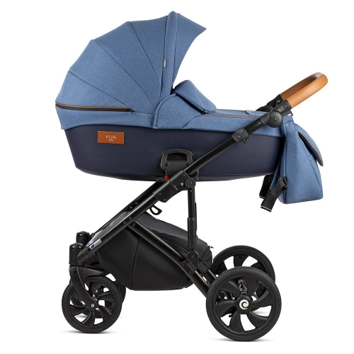 TUTIS VIVA Life Blue Indigo 076 Bērnu rati 3in1