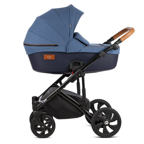 TUTIS VIVA Life Blue Indigo 076 Bērnu rati 3in1