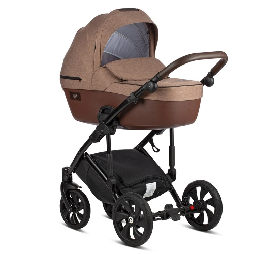 TUTIS VIVA Life Deep Taupe 078 Bērnu rati 3in1