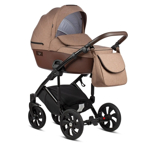 TUTIS VIVA Life Deep Taupe 078 Bērnu rati 3in1