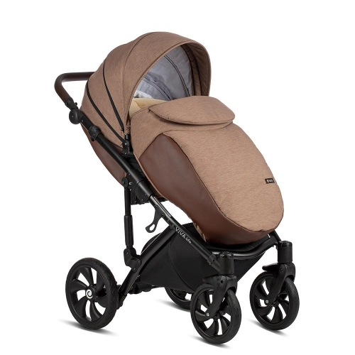TUTIS VIVA Life Deep Taupe 078 Bērnu rati 3in1