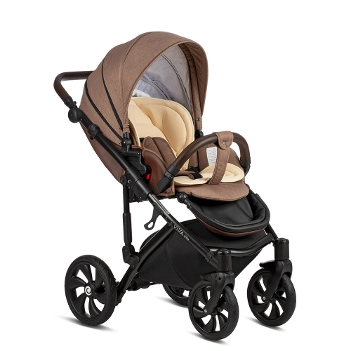 TUTIS VIVA Life Deep Taupe 078 Bērnu rati 3in1