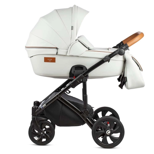 TUTIS Viva Life Leather Edition Cloud 085 Bērnu rati 2in1