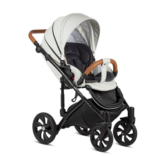 TUTIS Viva Life Leather Edition Cloud 085 Bērnu rati 2in1