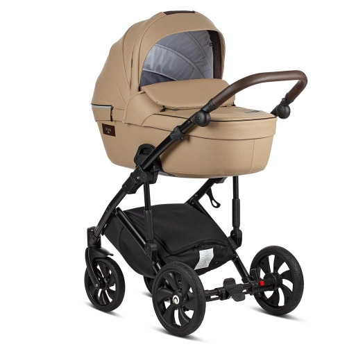 TUTIS Viva Life Leather Edition Hazel Wood 084 Bērnu rati 2in1