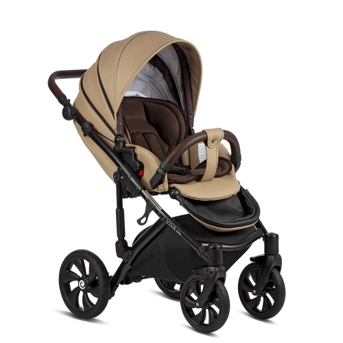 TUTIS Viva Life Leather Edition Hazel Wood 084 Bērnu rati 3in1