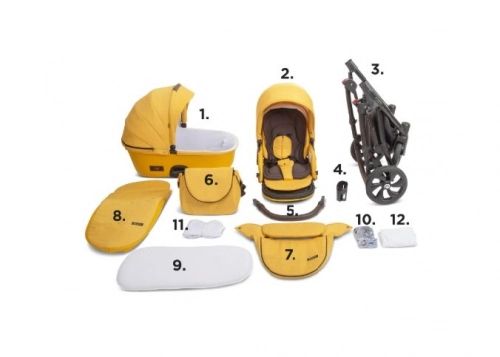 TUTIS Viva Life Limited Edition 040 Ruby Bērnu rati 2in1