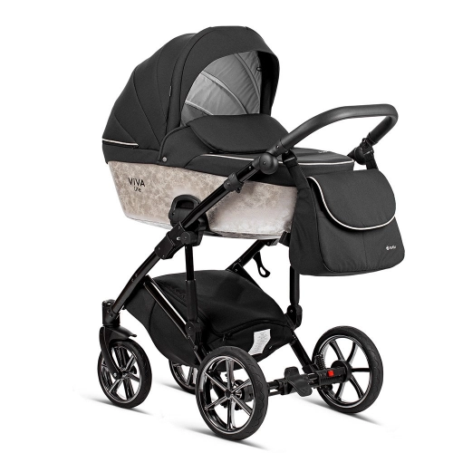 TUTIS Viva Life Limited Edition 041 Silver Bērnu rati 2in1
