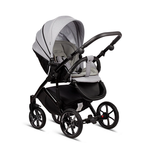 TUTIS Viva Life Limited Edition 042 Black Marble Bērnu rati 2in1
