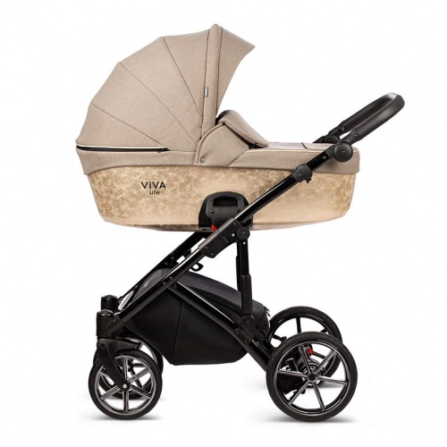 TUTIS Viva Life Limited Edition 047 Gold Bērnu rati 2in1