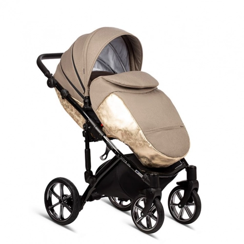 TUTIS Viva Life Limited Edition 047 Gold Bērnu rati 2in1