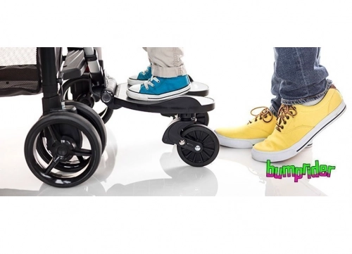 Universālā platforma otrajam bērnam ratiem Bumprider Black