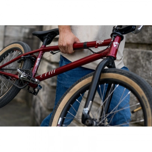 Velosipēds CTM BMX Pop CrMo Cherry 20"