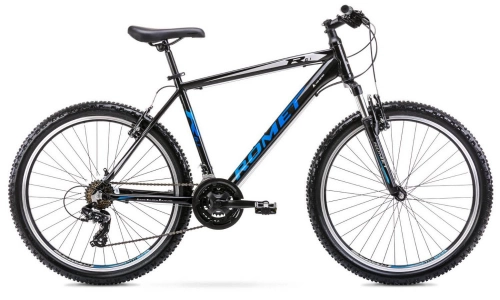Vīriešu velosipēds Romet Rambler R6.1 26" 17M black/blue