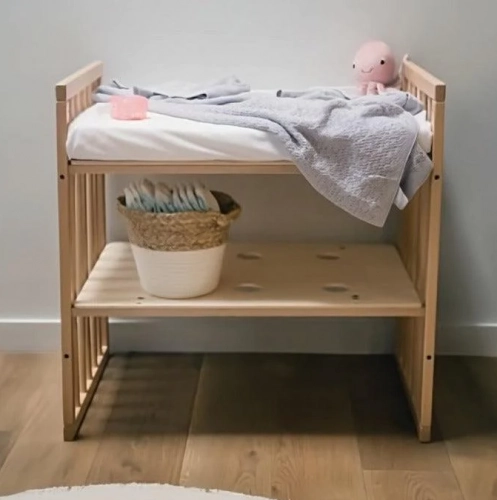 Waldin 7in1 Natural Bērnu gulta + Matracis